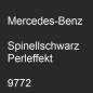 Preview: Mercedes-Benz, Spinellschwarz Perleffekt, 9772.